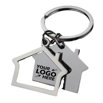 Metal House Shape Key Holder